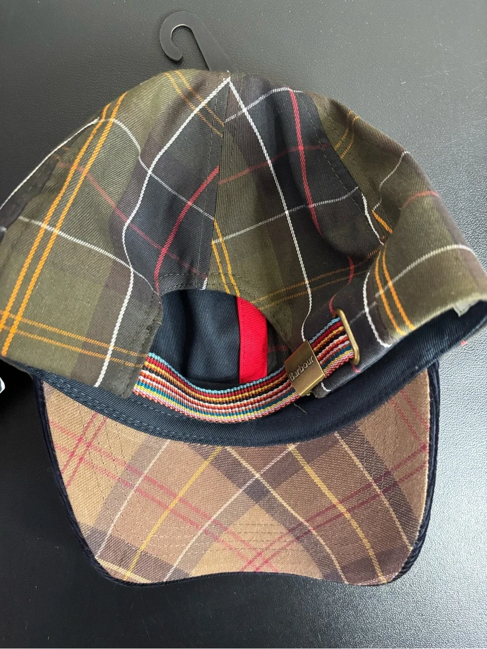 Barbour X Paul Smith Loves Barbour Baseball Cap plaid/corduroy